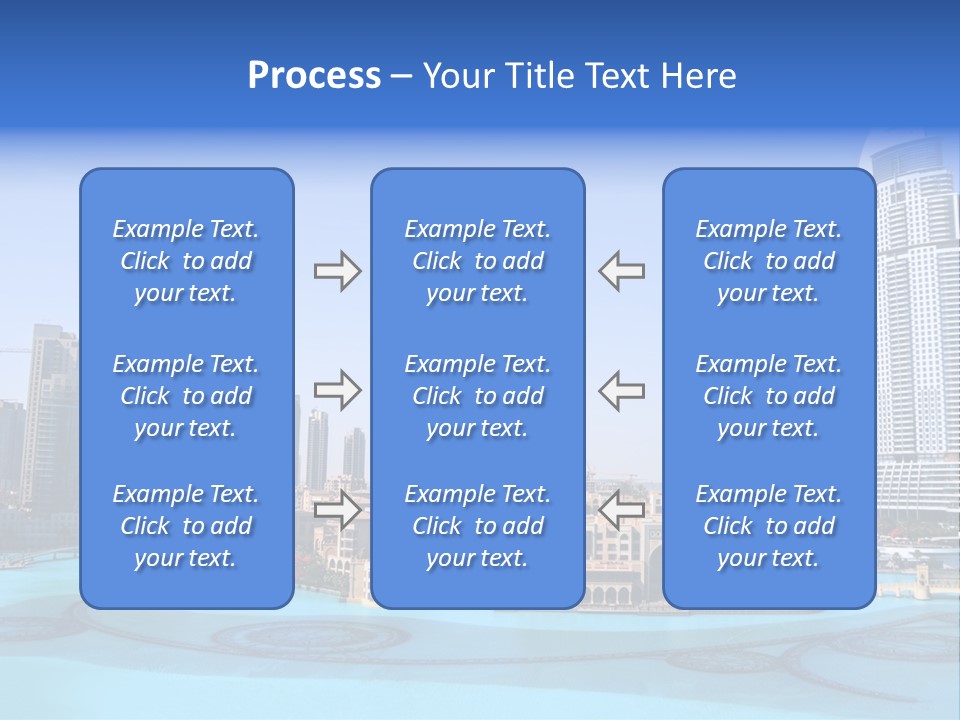 Emirates Waterfront Capital PowerPoint Template