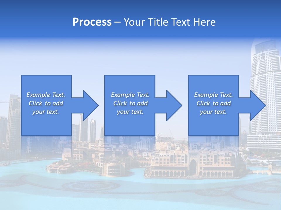 Emirates Waterfront Capital PowerPoint Template
