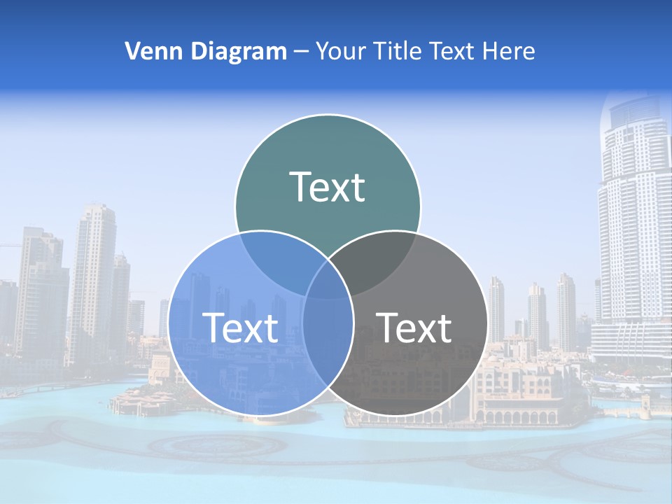 Emirates Waterfront Capital PowerPoint Template