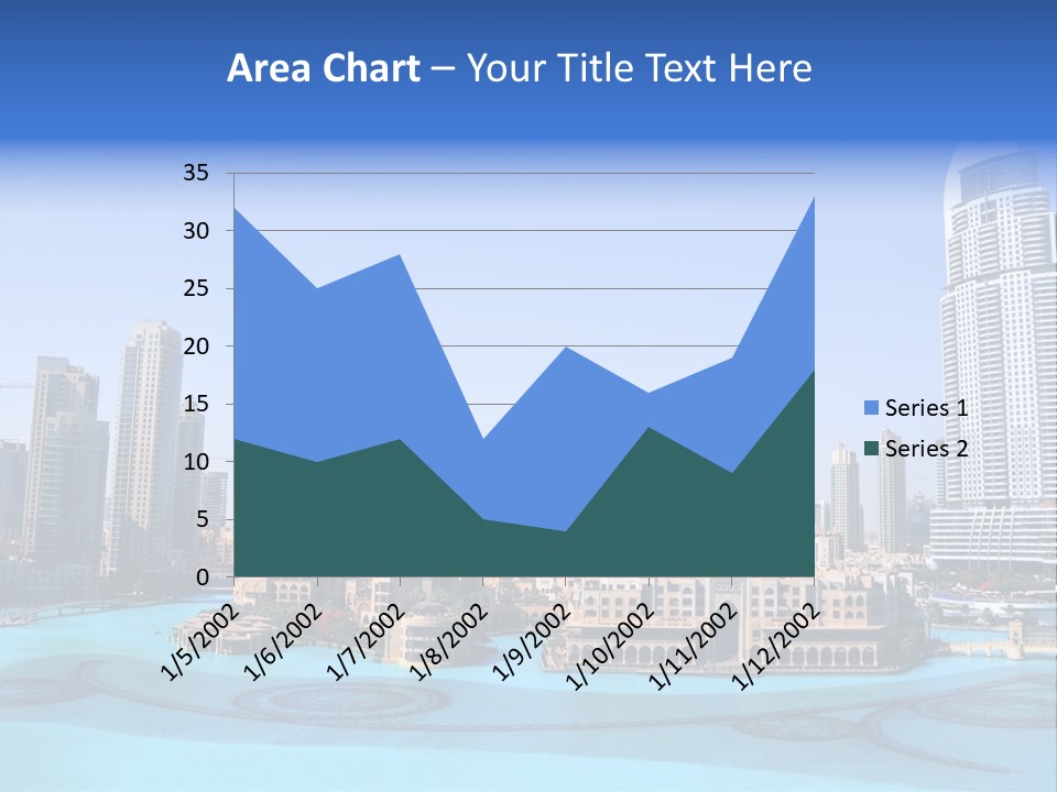 Emirates Waterfront Capital PowerPoint Template