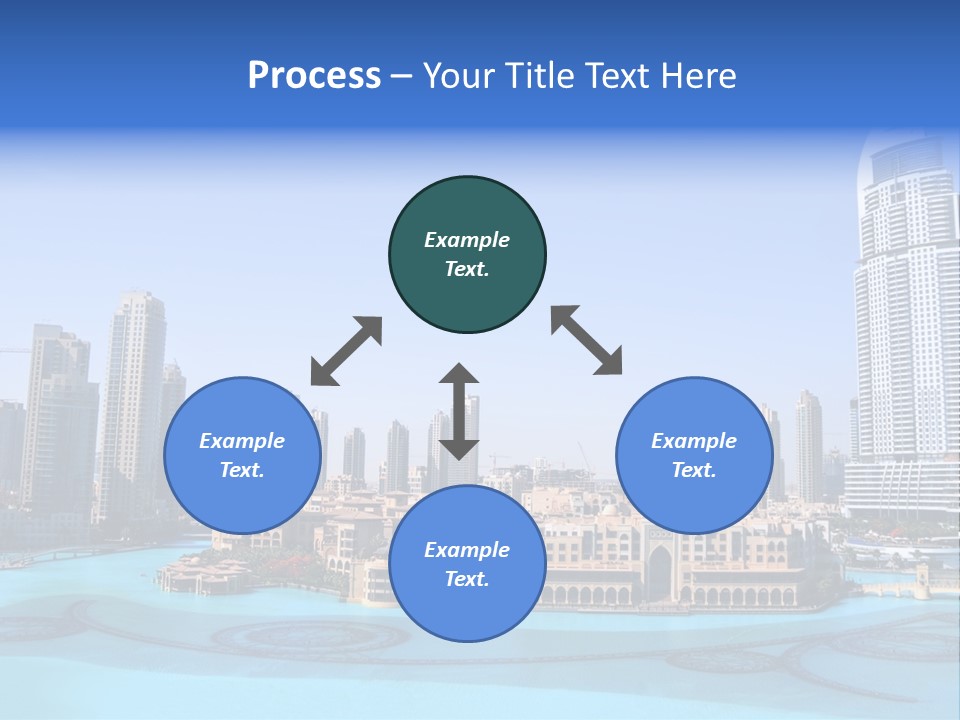 Emirates Waterfront Capital PowerPoint Template