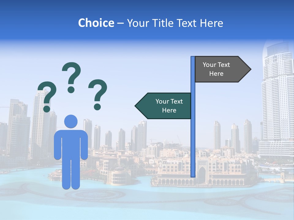 Emirates Waterfront Capital PowerPoint Template