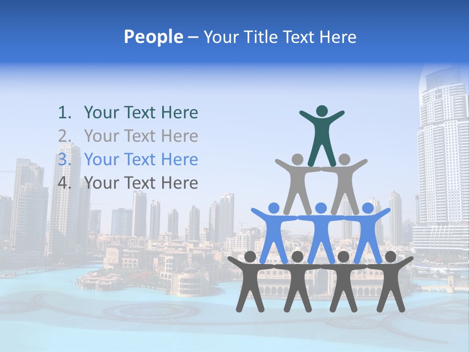 Emirates Waterfront Capital PowerPoint Template