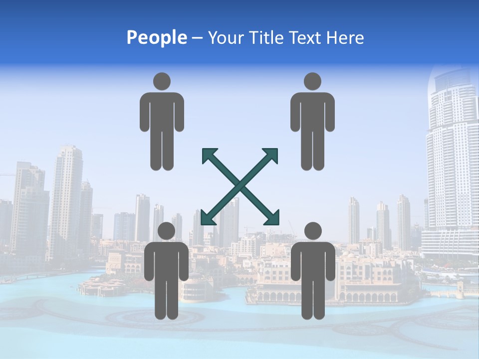 Emirates Waterfront Capital PowerPoint Template