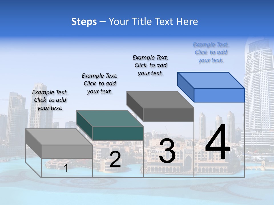 Emirates Waterfront Capital PowerPoint Template