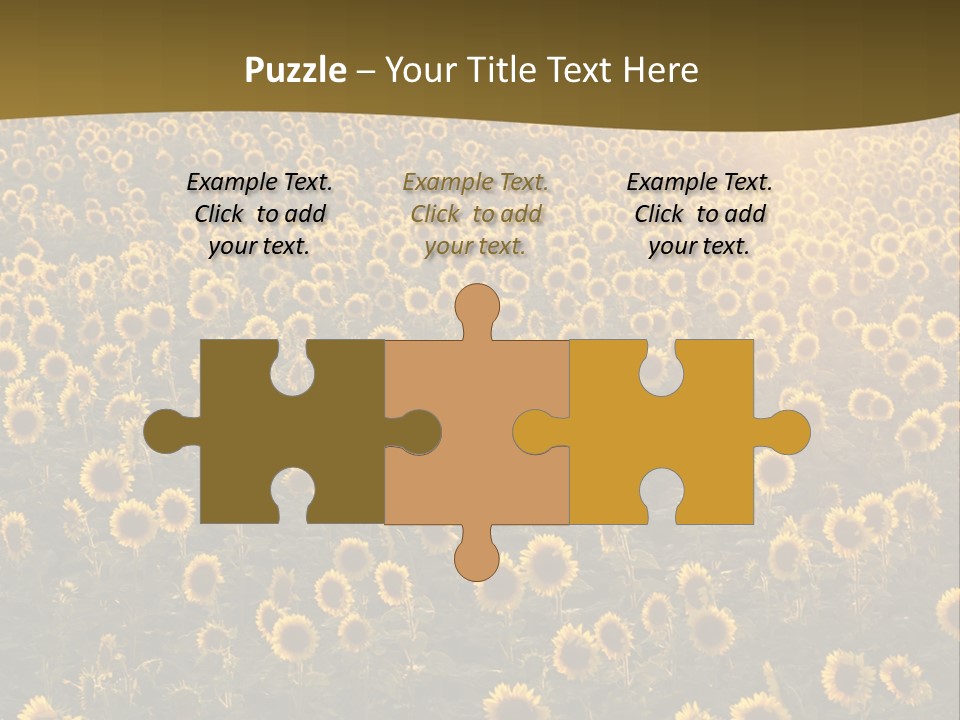 Agricultural Rural Sunshine PowerPoint Template