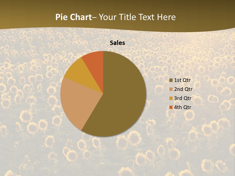 Agricultural Rural Sunshine PowerPoint Template