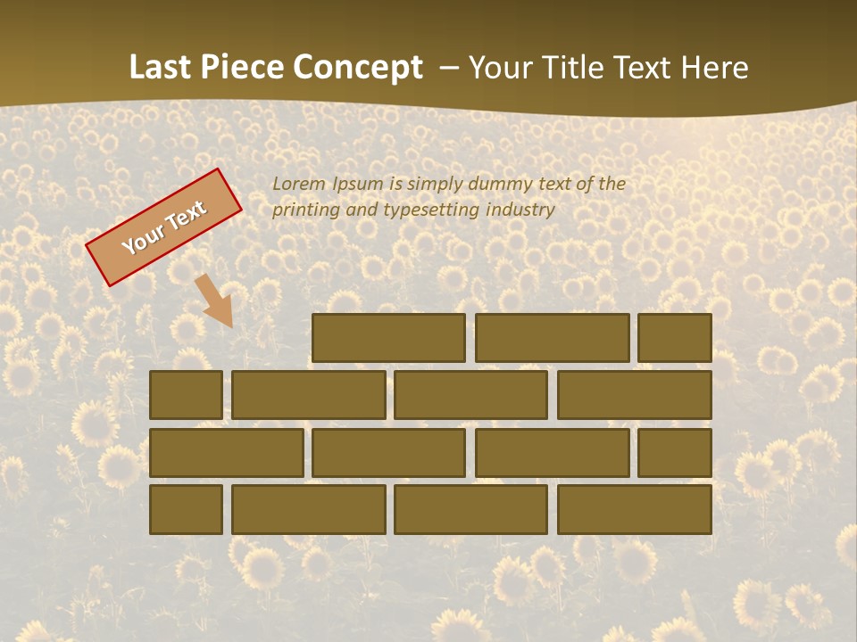 Agricultural Rural Sunshine PowerPoint Template