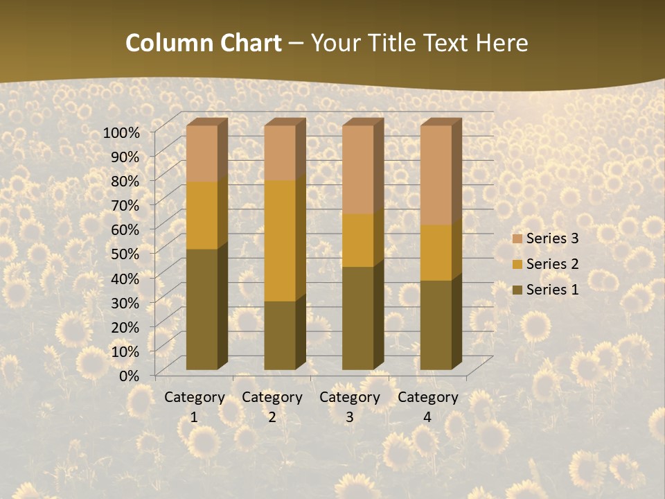 Agricultural Rural Sunshine PowerPoint Template