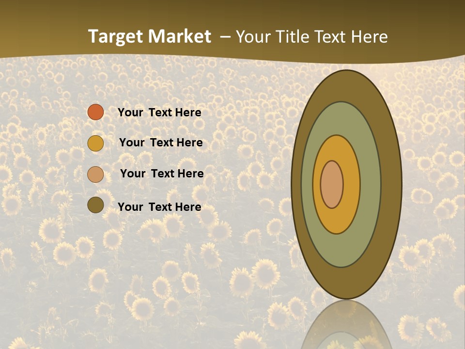 Agricultural Rural Sunshine PowerPoint Template