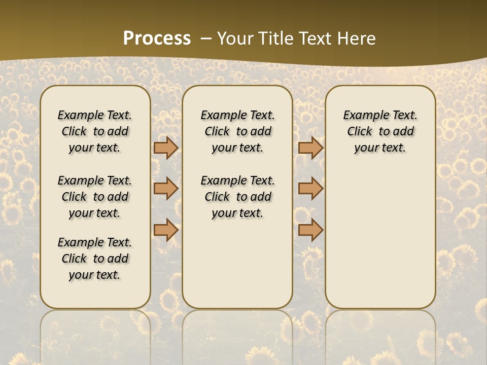 Agricultural Rural Sunshine PowerPoint Template