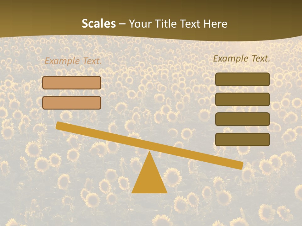 Agricultural Rural Sunshine PowerPoint Template