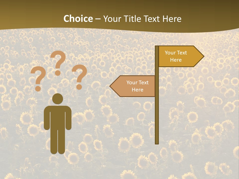 Agricultural Rural Sunshine PowerPoint Template