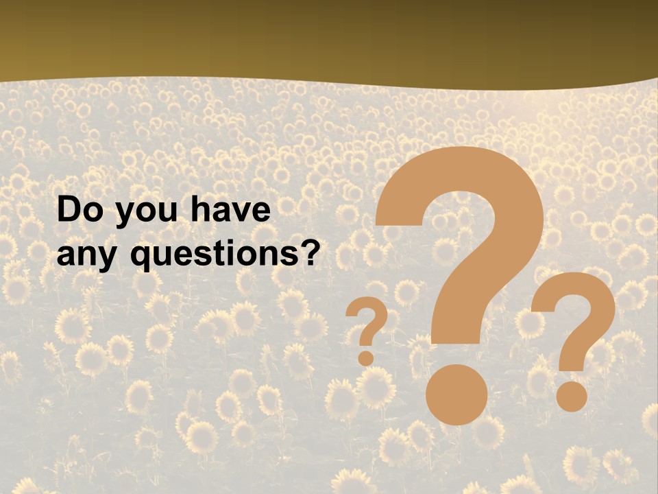 Agricultural Rural Sunshine PowerPoint Template