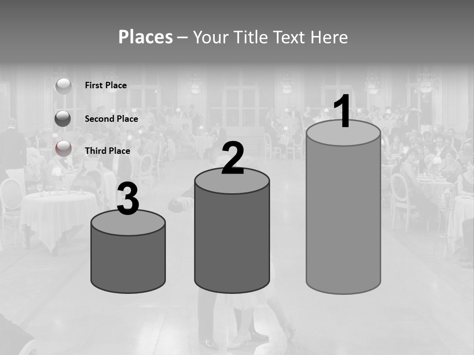 Horizontal Luxury Dinner PowerPoint Template