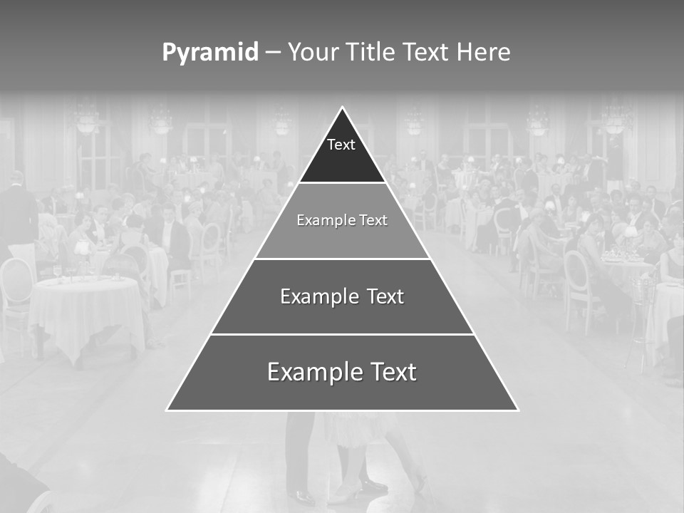 Horizontal Luxury Dinner PowerPoint Template