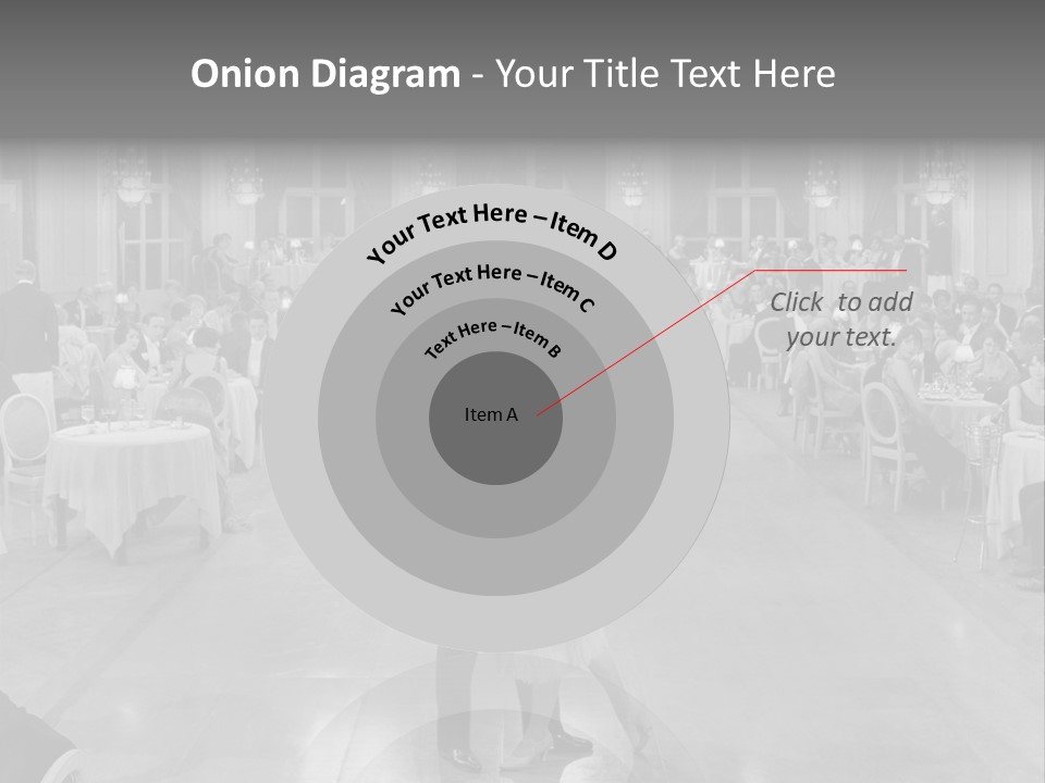 Horizontal Luxury Dinner PowerPoint Template