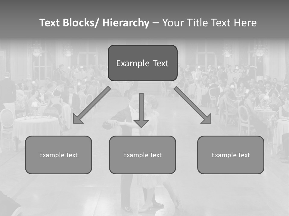 Horizontal Luxury Dinner PowerPoint Template