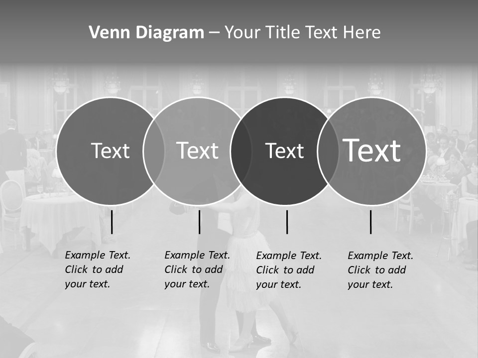 Horizontal Luxury Dinner PowerPoint Template