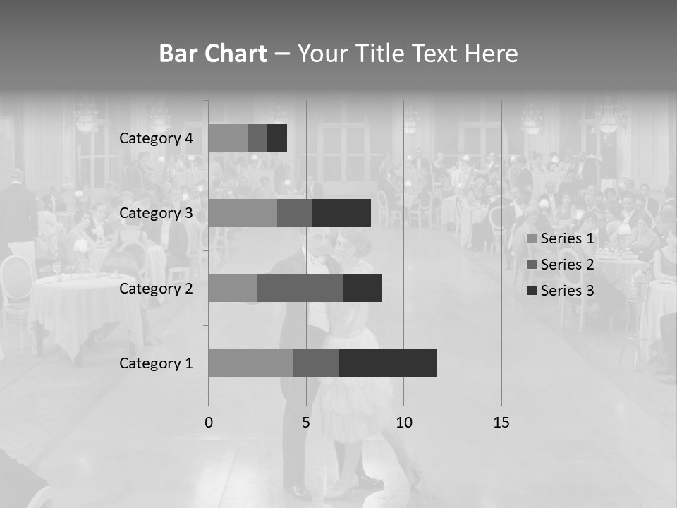 Horizontal Luxury Dinner PowerPoint Template