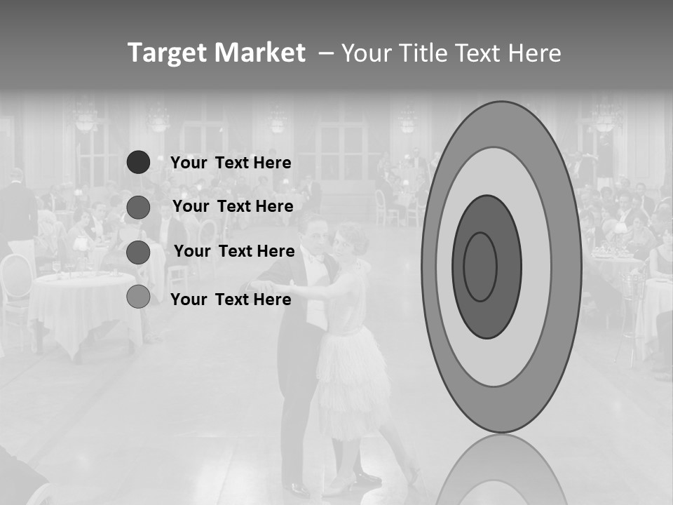 Horizontal Luxury Dinner PowerPoint Template