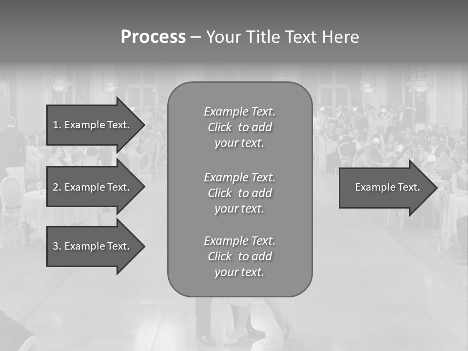 Horizontal Luxury Dinner PowerPoint Template