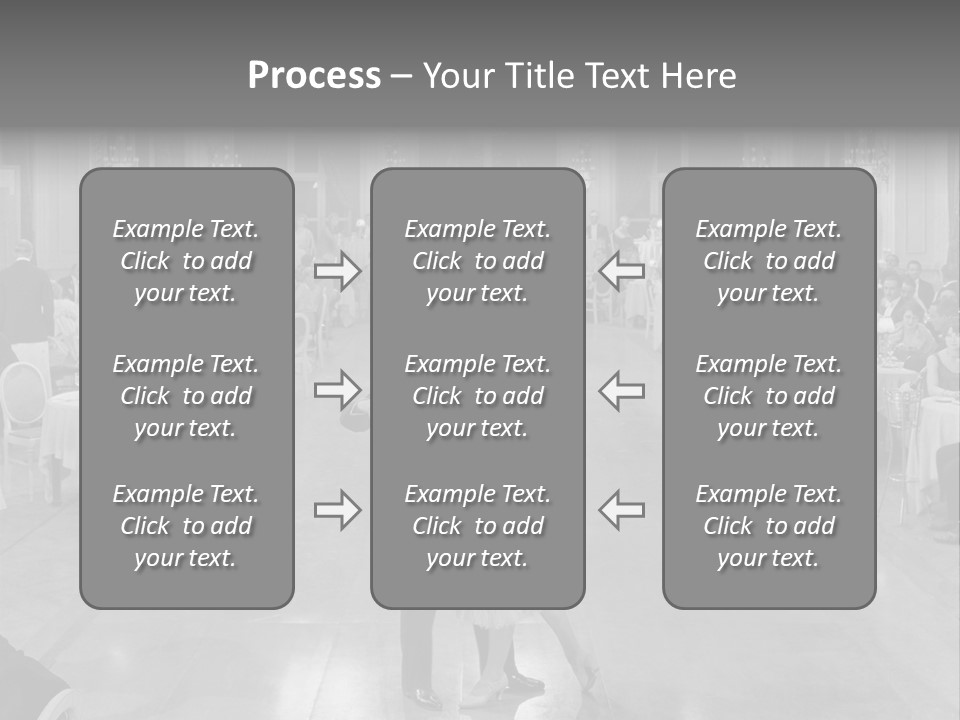 Horizontal Luxury Dinner PowerPoint Template