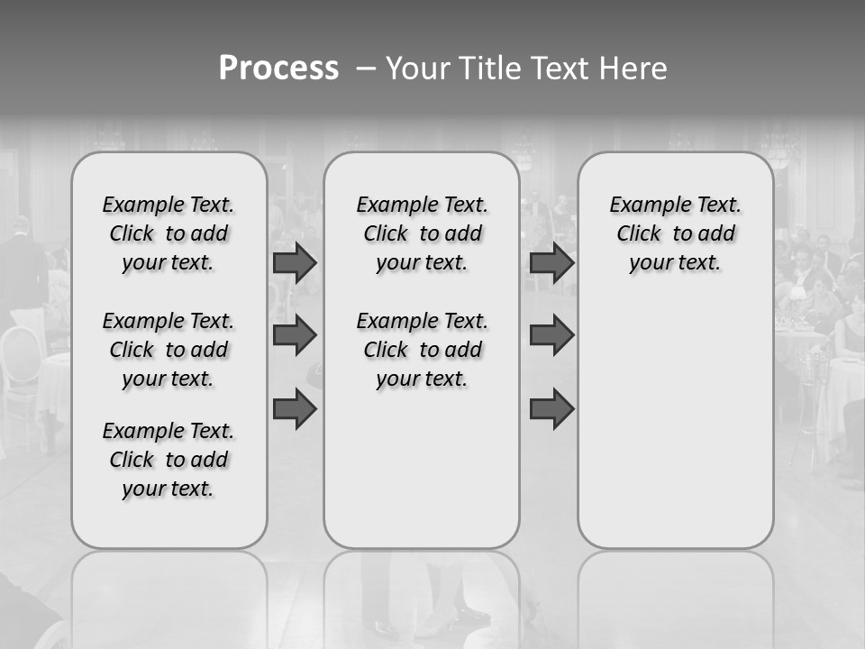 Horizontal Luxury Dinner PowerPoint Template