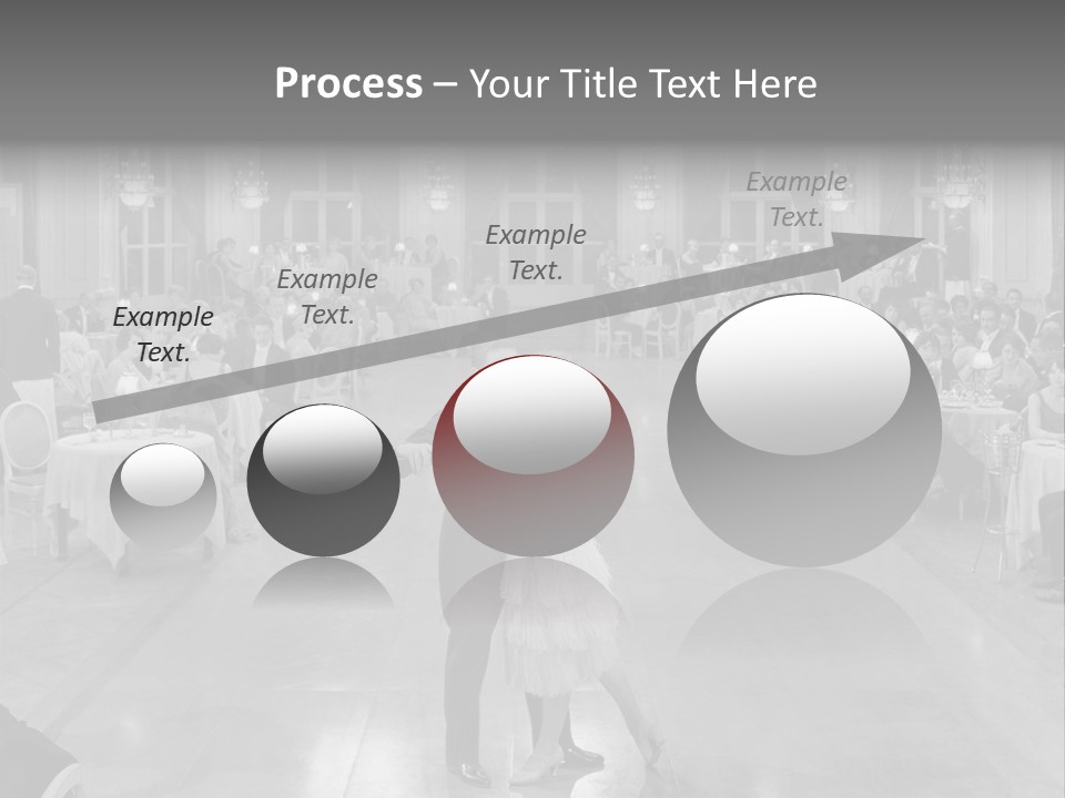 Horizontal Luxury Dinner PowerPoint Template