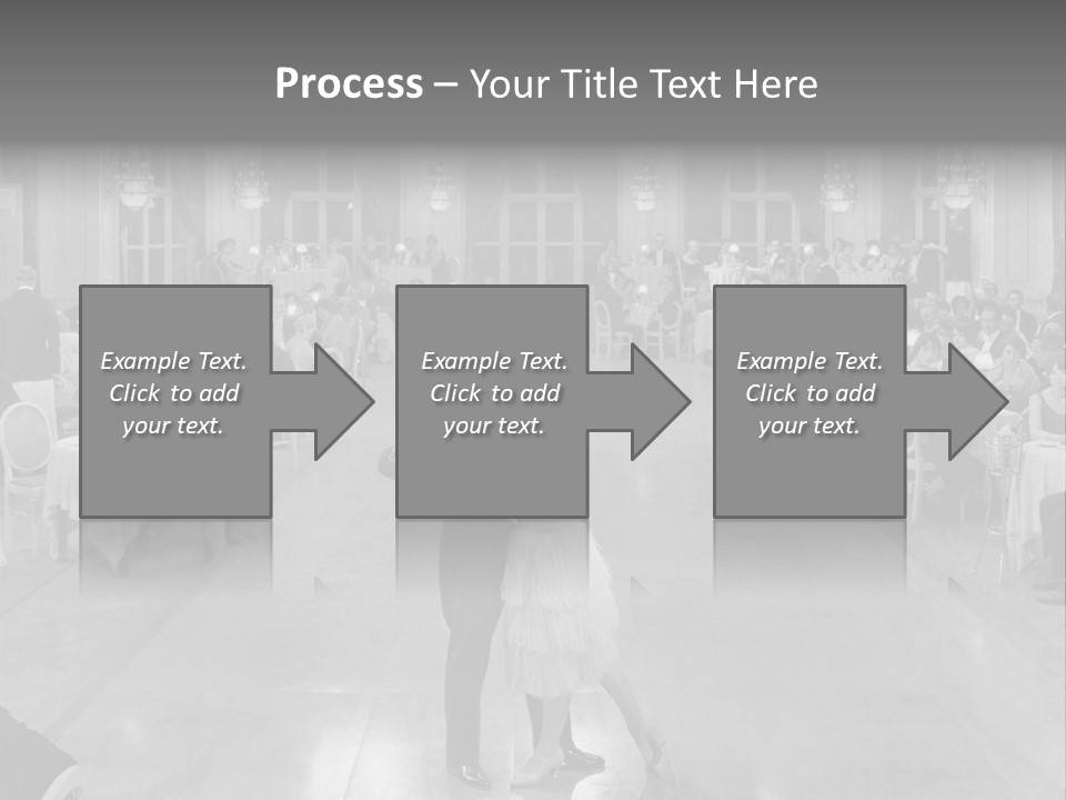 Horizontal Luxury Dinner PowerPoint Template