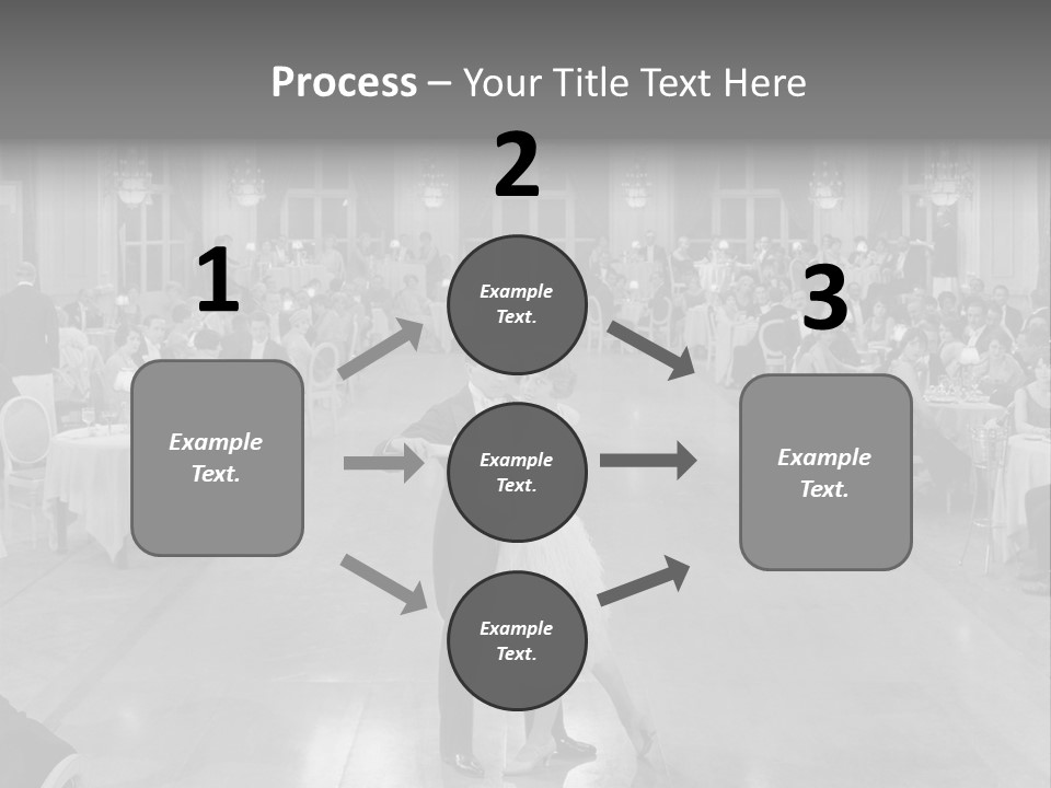 Horizontal Luxury Dinner PowerPoint Template