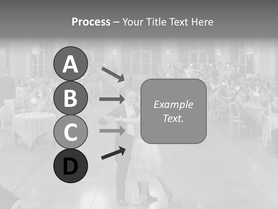 Horizontal Luxury Dinner PowerPoint Template