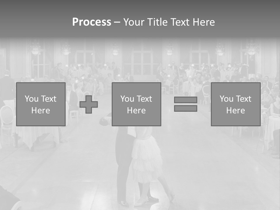 Horizontal Luxury Dinner PowerPoint Template