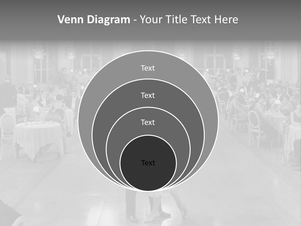 Horizontal Luxury Dinner PowerPoint Template