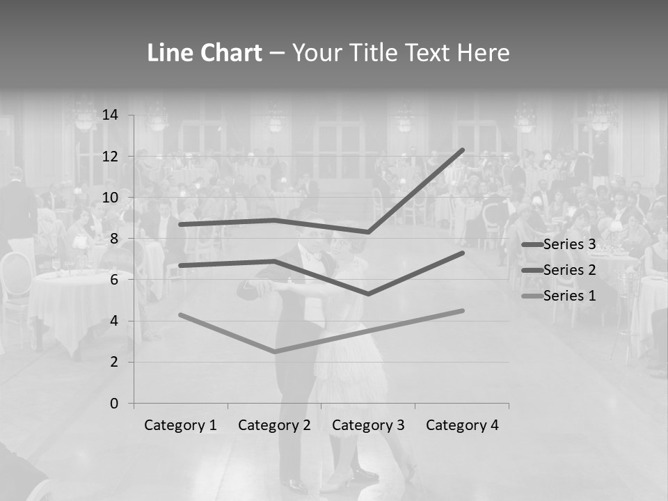 Horizontal Luxury Dinner PowerPoint Template