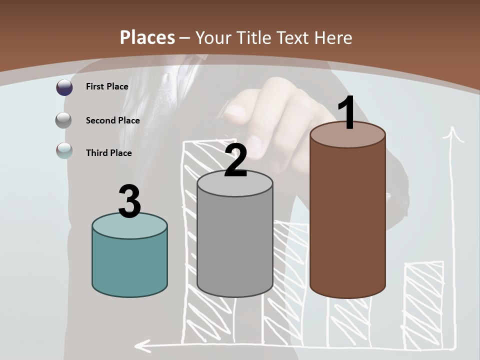 Control Growth Blank PowerPoint Template