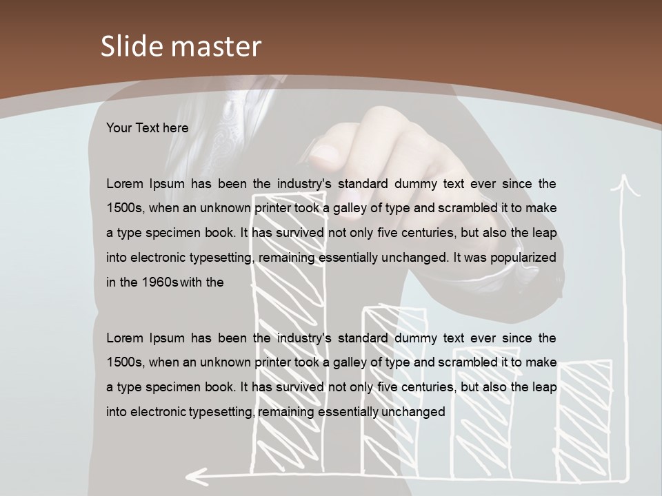 Control Growth Blank PowerPoint Template