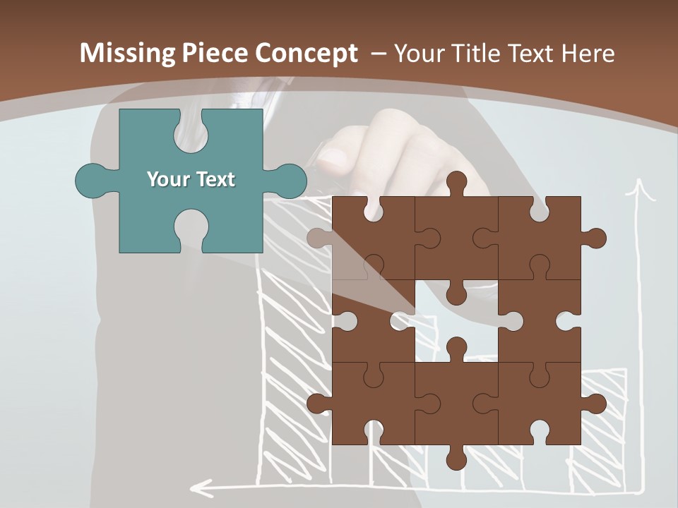 Control Growth Blank PowerPoint Template