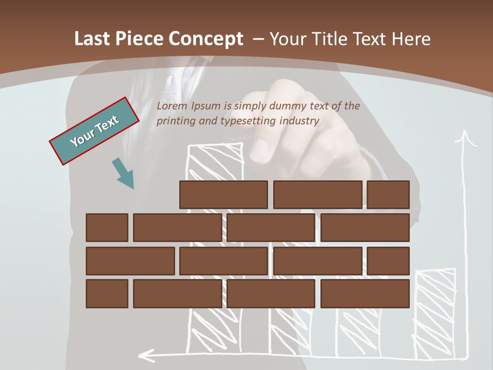 Control Growth Blank PowerPoint Template