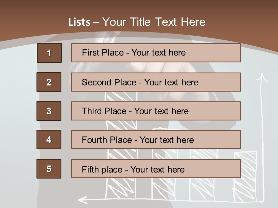Control Growth Blank PowerPoint Template