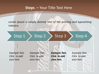 Control Growth Blank PowerPoint Template
