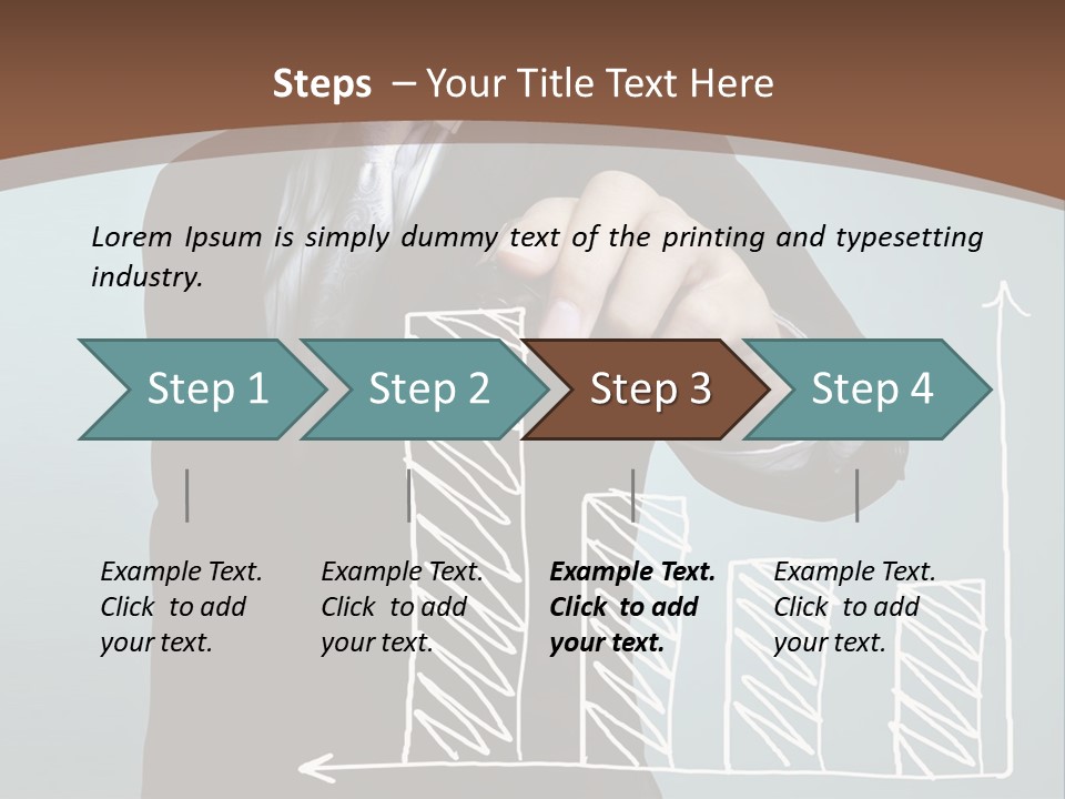 Control Growth Blank PowerPoint Template
