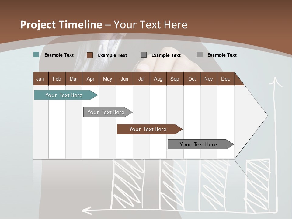 Control Growth Blank PowerPoint Template