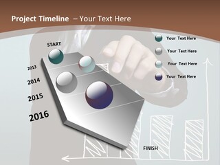 Control Growth Blank PowerPoint Template