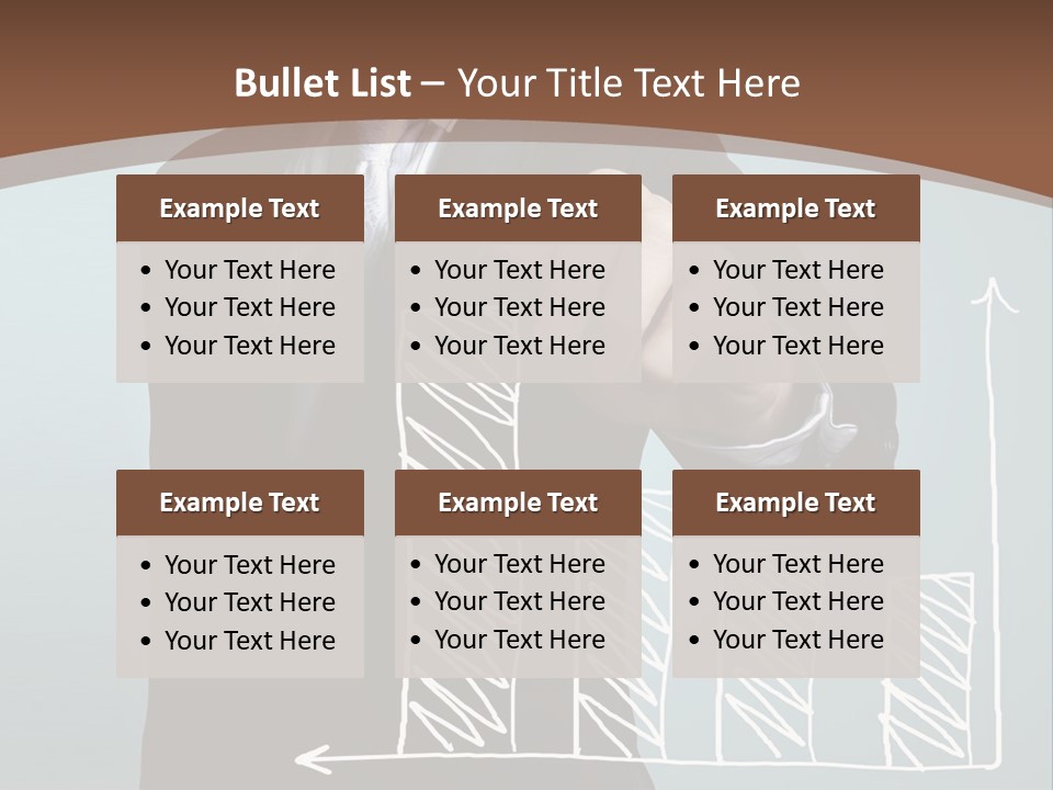 Control Growth Blank PowerPoint Template