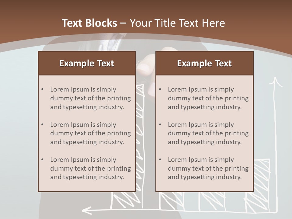 Control Growth Blank PowerPoint Template