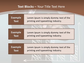 Control Growth Blank PowerPoint Template