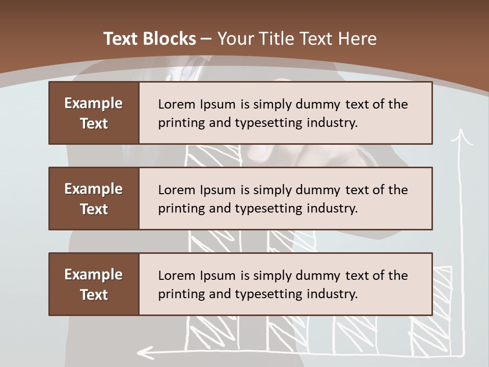 Control Growth Blank PowerPoint Template