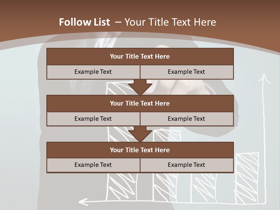Control Growth Blank PowerPoint Template