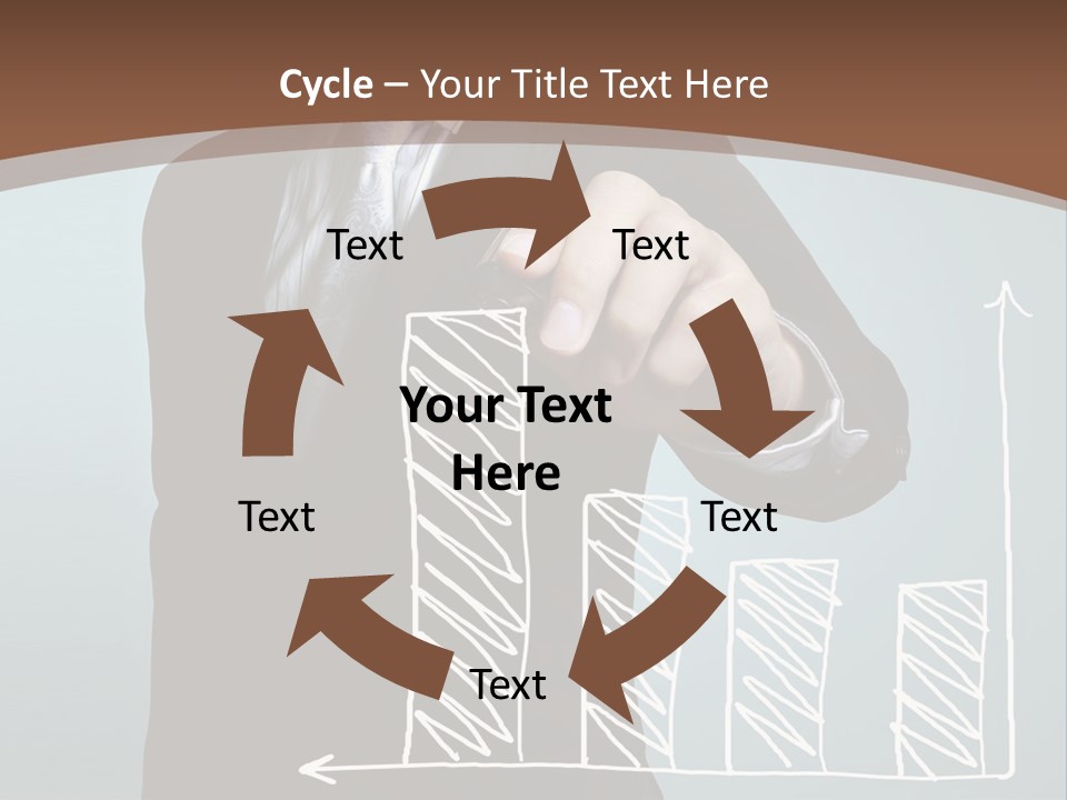 Control Growth Blank PowerPoint Template